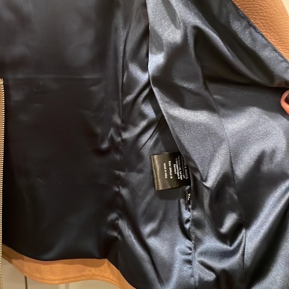 Storm & Marie Denmark Caramel Leather Jacket - Picture 13 of 15